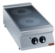 Plita electrica vitroceramică, 2 zone -TOP-