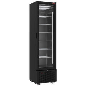 Vitrină frigorifică negativă 221 litri - NEGRU