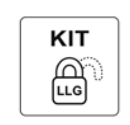 Kit de montare sistem LLG pentru cărucioare suplimentare