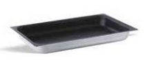 Recipient plat din aluminiu antiaderent GN 1/1 (H65mm)