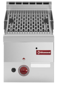 Grill pe gaz cu rocă vulcanică - SILVER 600