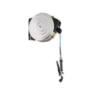 Tambur cu furtun montat pe perete din oțel inoxidabil cu duș Rapid pentru cuptor (15m)