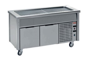 Element cu blat refrigerat pe dulap refrigerat - SILVER 700