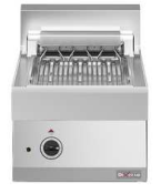 Grătar electric cu abur de banc – 1 zonă (400 mm)