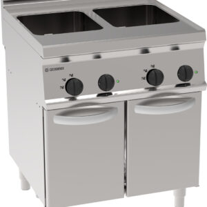 Mașină de gătit paste electrică GN2/3, cuvă dublă 23+23L, de sine stătătoare