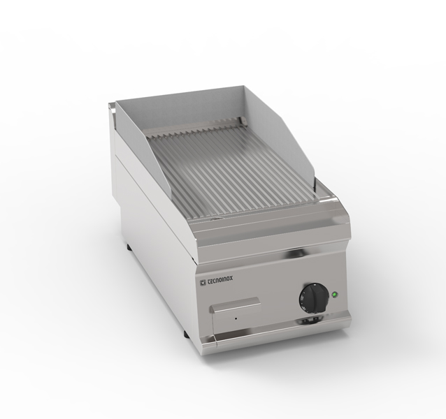 Fry-top electric cu placă striată