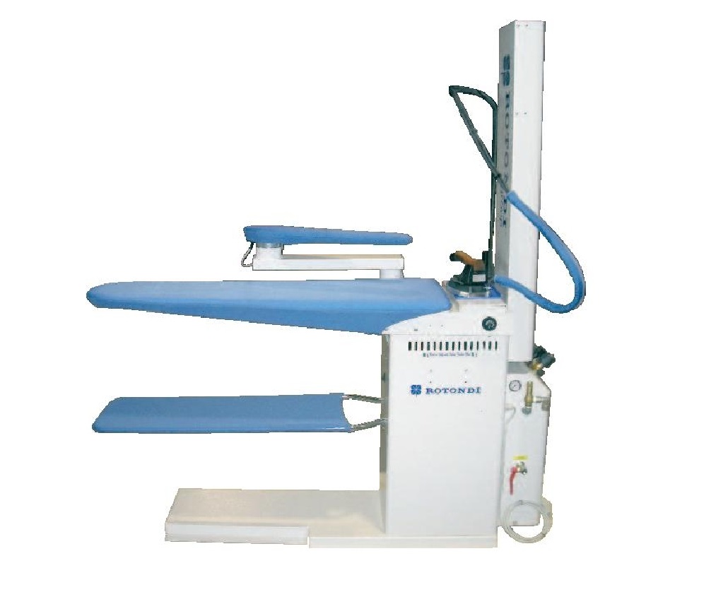 Masă de călcat cu vacuum și suflare cu formă încălzită electric