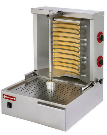 Grill electric pentru Gyros 20 kg