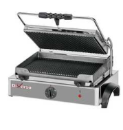 Grătar electric Panini – Plăci striate (435 mm)