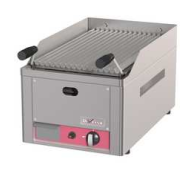 Grătar cu rocă vulcanică pe gaz – 1 zonă de gătire (330 mm)