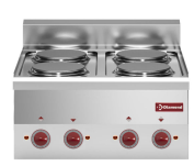Plită electrică 4 ochiuri -Top- - SILVER 600