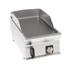 Grătar electric cu placă netedă (variantă de banc)