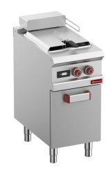 Friteuză electrică 1 cuvă 'Y' 15 litri pe dulap - 'DIGIT' - SILVER 700
