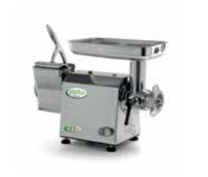 Mașină combo de tocat carne și răzătoare TGI 12 - Oțel Inox Carenat (Grup din fontă alimentară)