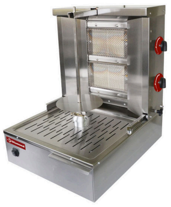 Grill pe gaz pentru Gyros 20 kg