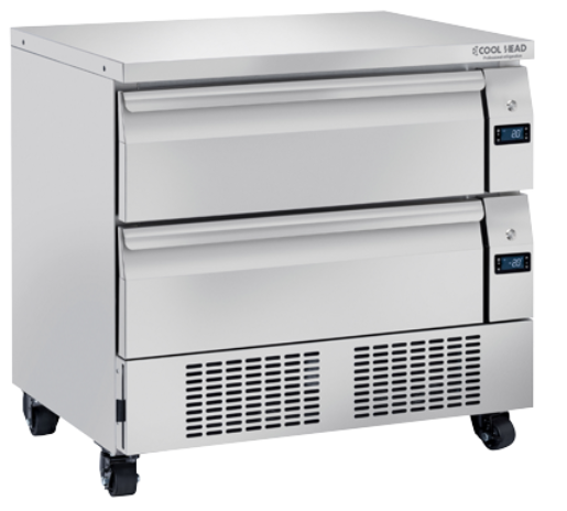 Sertare refrigerate GN1/1 cu temperatură duală