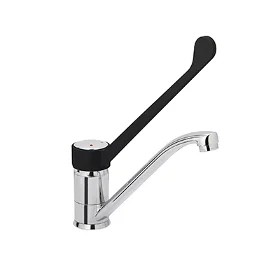 Baterie monoforo cu levier clinic din plastic PA6, lungime pipă pivotantă 320 mm