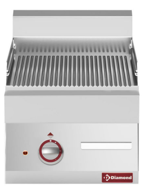 Placă de gătit electrică striată - de banc - SILVER 650