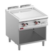 Fry Top pe gaz cu suprafață netedă cromată – SILVER 900