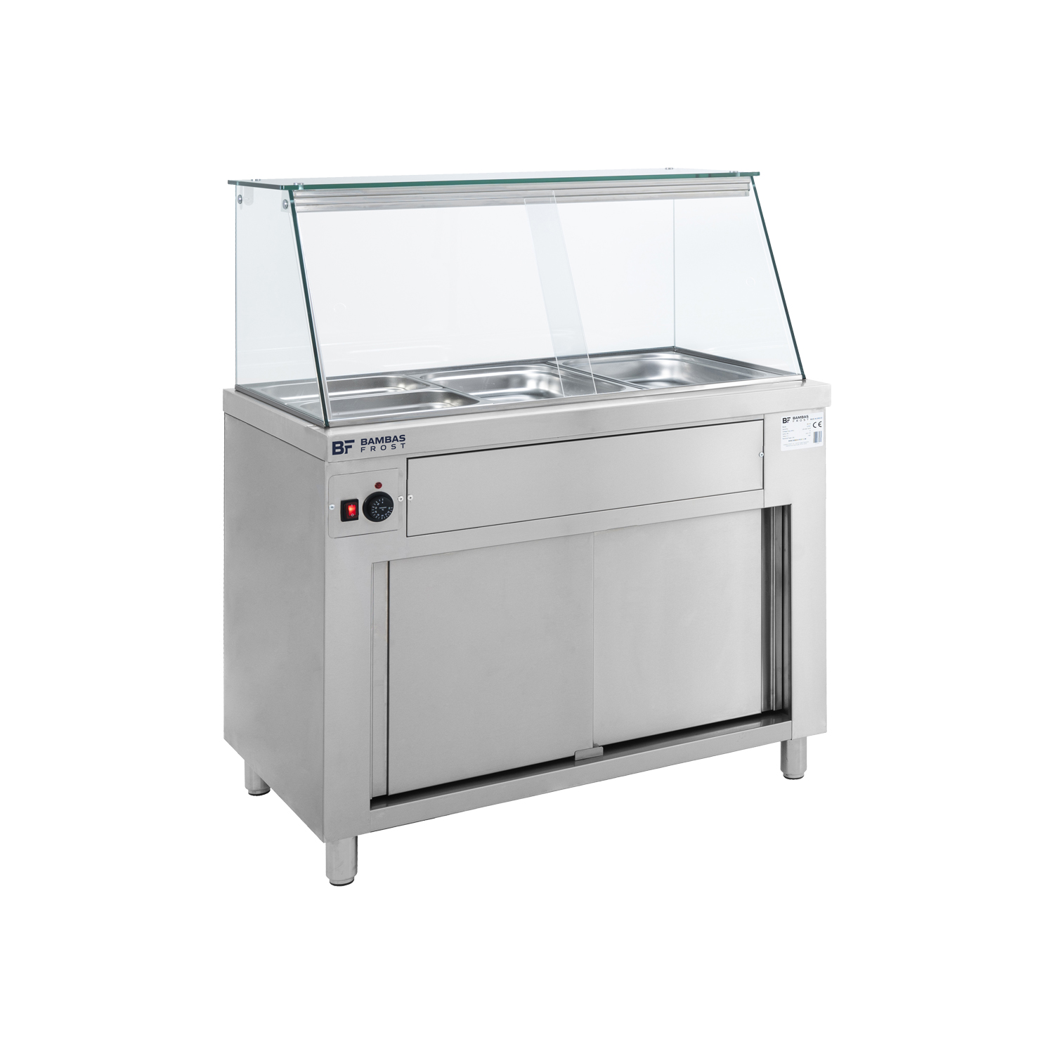Bain marie 106X70X130 pe dulap