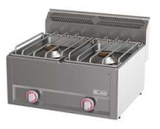 Mașină de gătit pe gaz PLUS Banc – 2 Arzătoare (660 mm)
