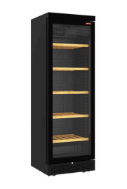 Vitrină de vinuri ventilată - 382 litri - NEGRU