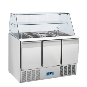 Saladetă frigorifică GN1/1 cu top deschis