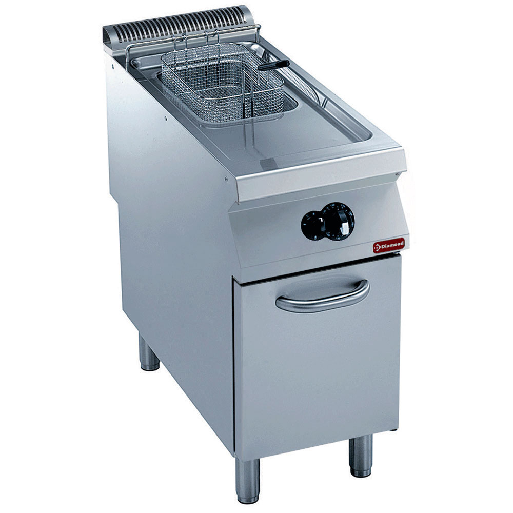 Mașină de fiert paste electrică, 1 cuvă GN 1/1, pe dulap (fără coșuri)