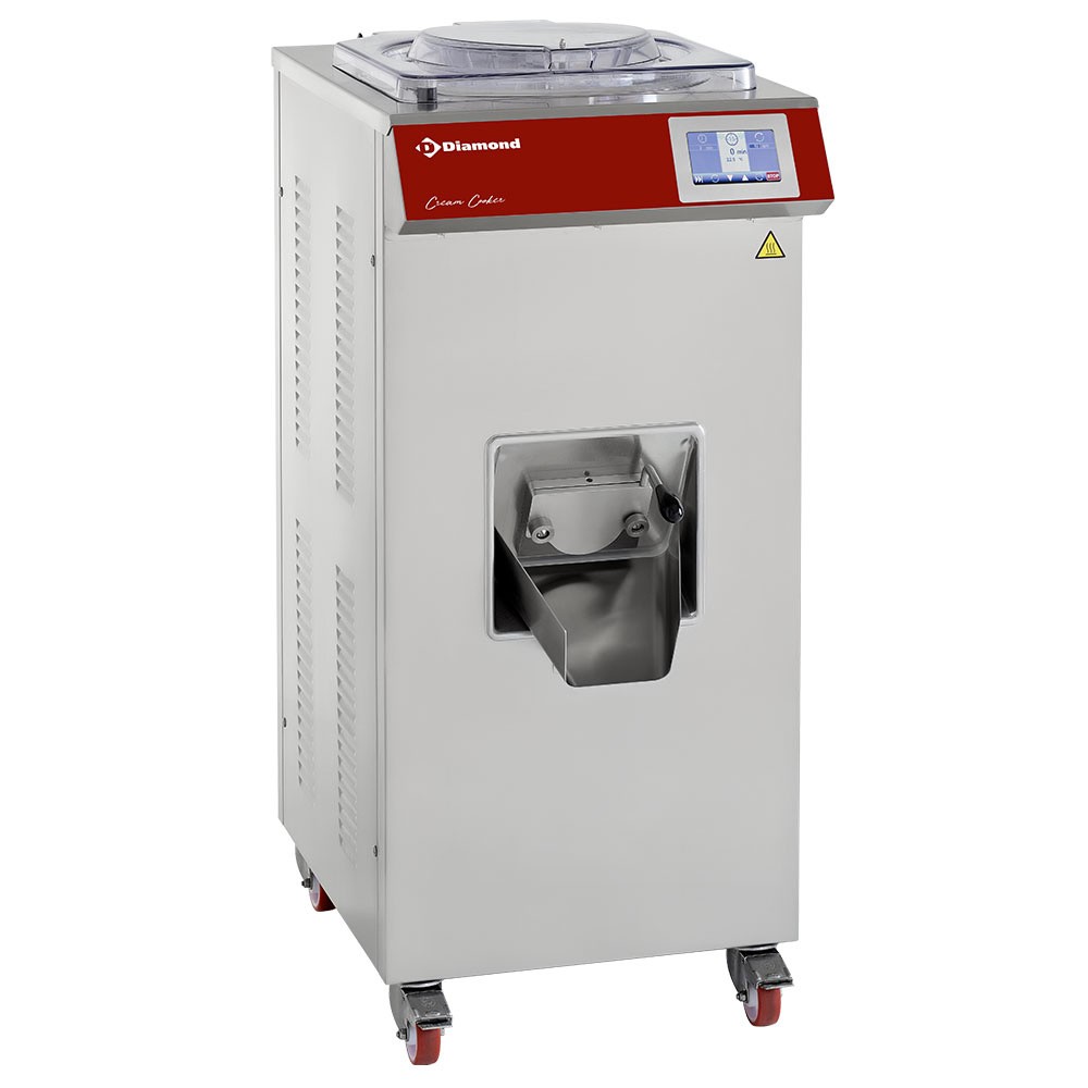 Fierbător universal cremă/sos 60 litri/oră, condensator pe apă, VV și TOUCH SCREEN