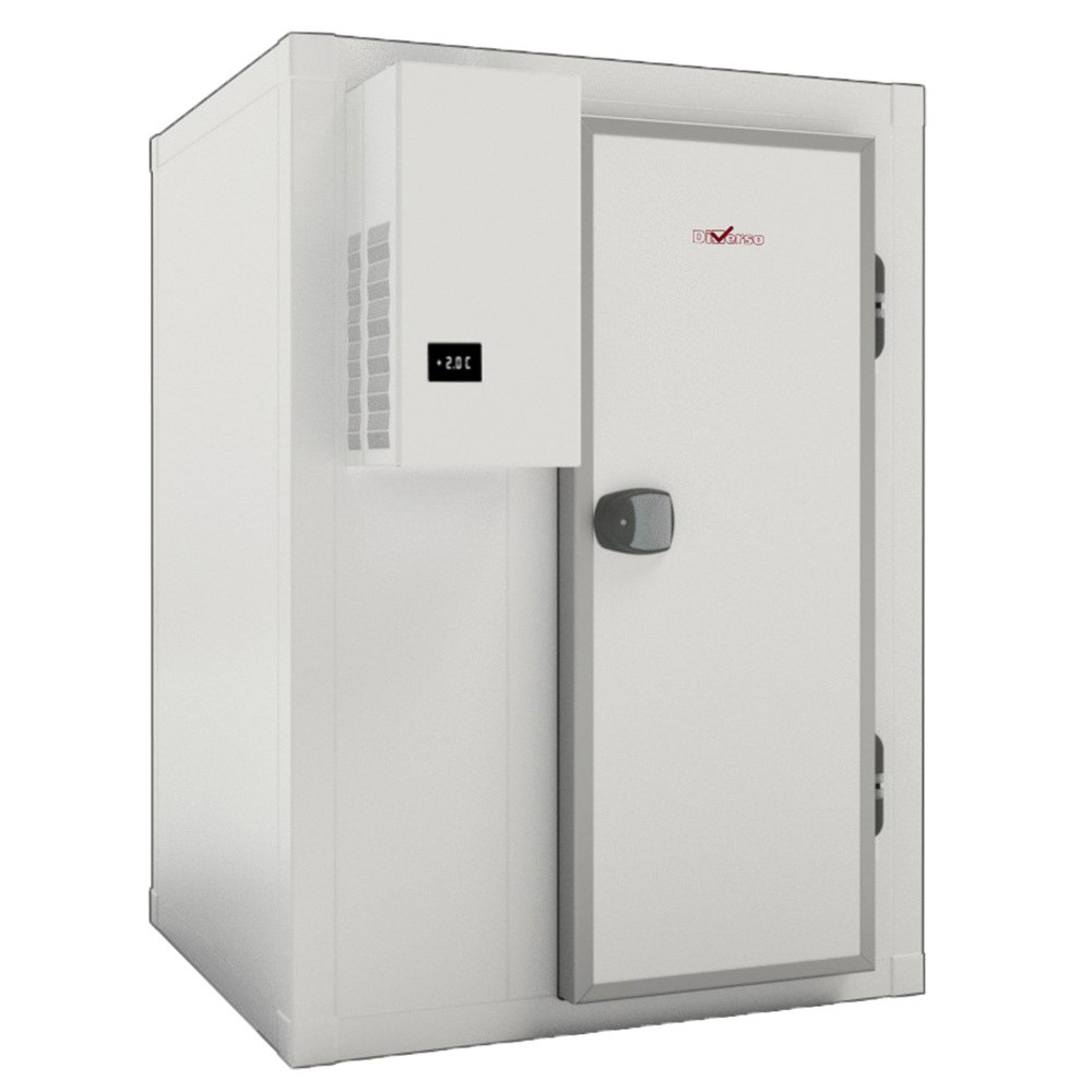 Cameră ISO 80 cu grup, dim. int. 1430 x 1230 xh 2030 mm (3,57 m³ )