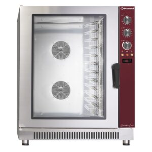 Cuptor cu convecție pe gaz, 12x EN(GN), umidificator automat