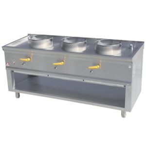 Aragaz wok 3 arzătoare