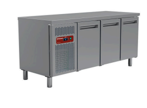Masă frigorifică ventilată 3 uși GASTRONORM - SILVER 700