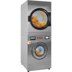 Mașină de spălat cu super centrifugare 18 kg (electric) + uscător rotativ 18 kg (electric) TOUCH SCREEN