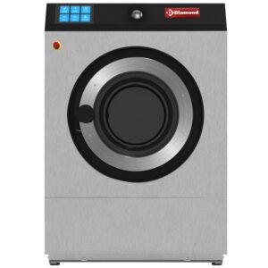Mașină de spălat cu super centrifugare, 18 kg "stainless steel"