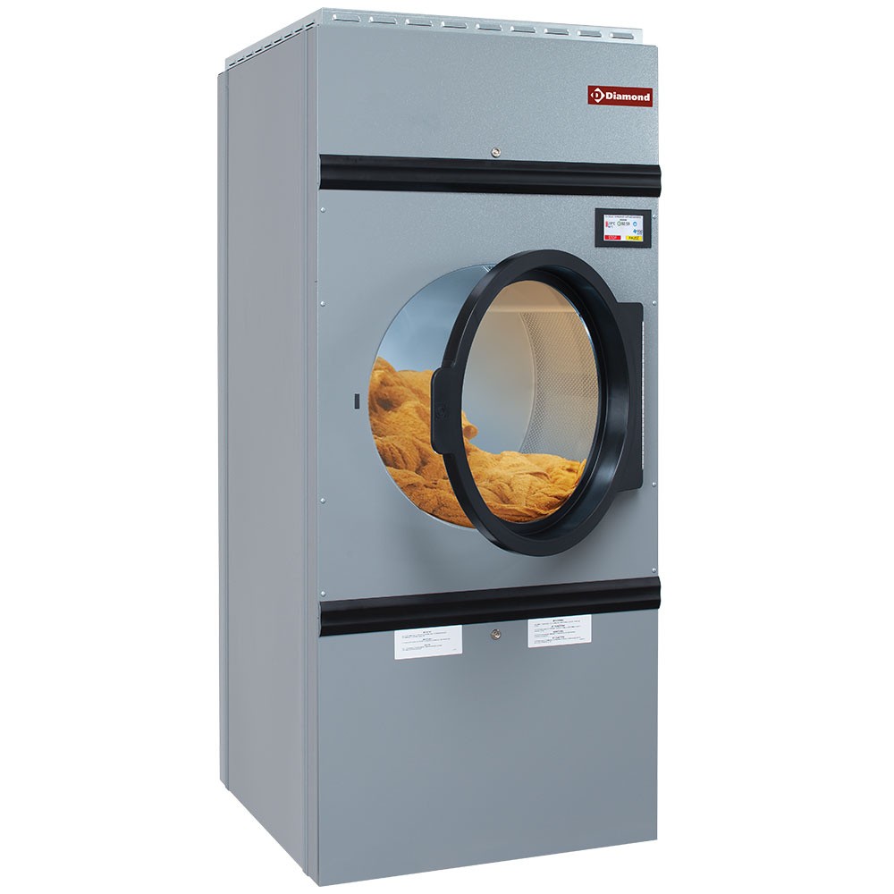 Uscător rotativ electric, capacitate 10 kg, cu rotație alternantă TOUCH SCREEN