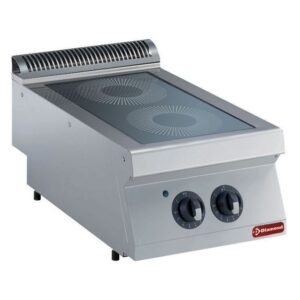Plită electrică vitro-ceramică, 2 zone -TOP-