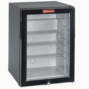 Minibar cu ușă de sticlă, 42 litri
