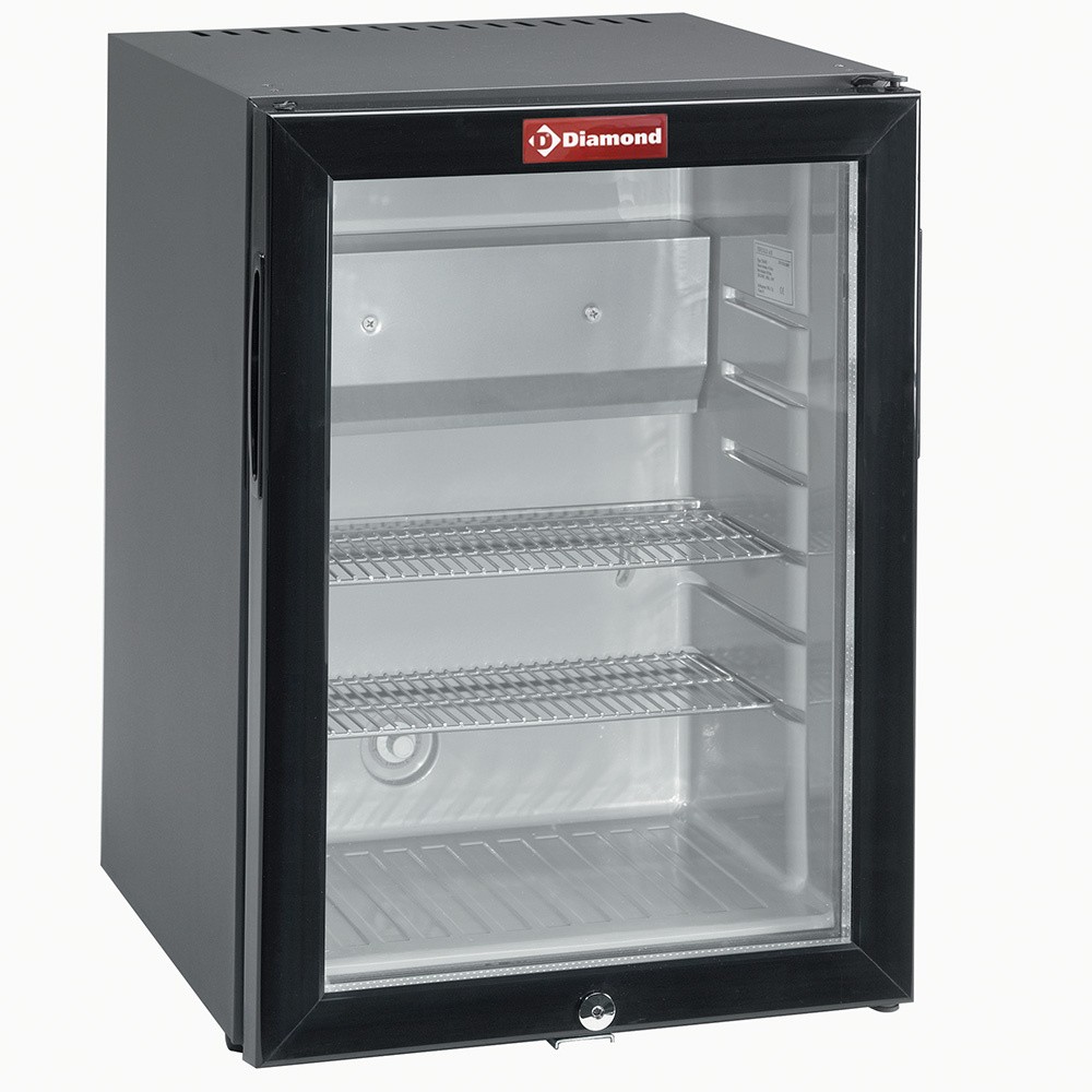 Minibar cu ușă de sticlă, 42 litri