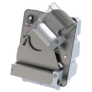 Laminor pizza Ø 300 mm, 2 role, din oțel inoxidabil /ABS