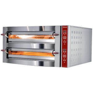 Cuptor electric, 2 camere, 2x 9 pizze Ø 350 mm