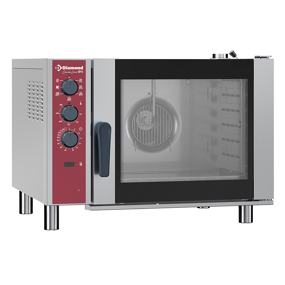 Cuptor electric cu convecție 6x GN 1/1, umidificator automat
