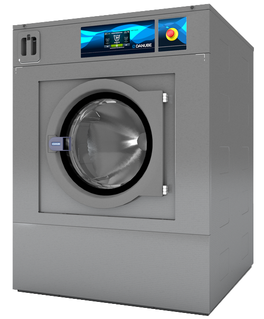 Mașină de spălat cu centrifugare normală (încălzire cu apă caldă) | 42 kg, Factor G 200 | self-service (kit monedier inclus)