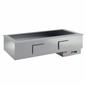 Element chiuvetă bain-marie "uscat" ventilat 3x GN 1/1
