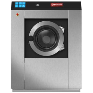 Mașină de spălat cu super centrifugare, 23 kg "stainless steel"