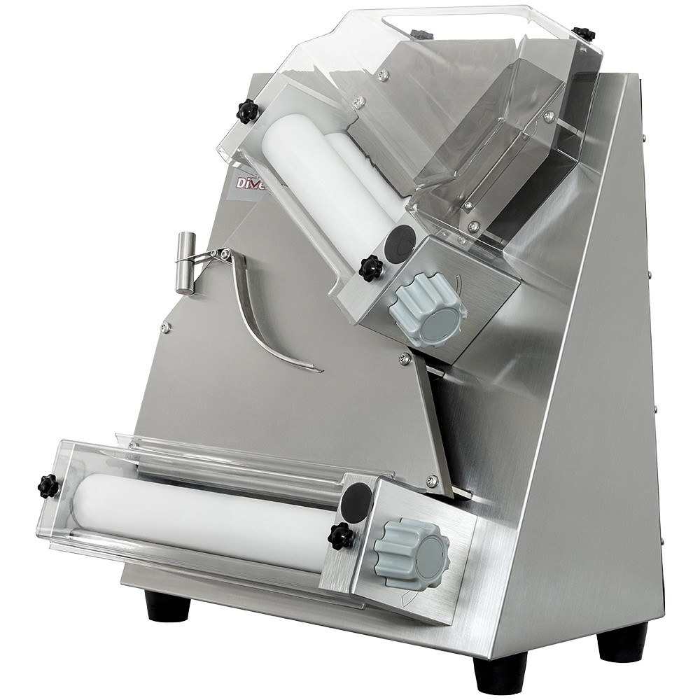 Laminor pizza Ø 300 mm, 2 role, din oțel inoxidabil