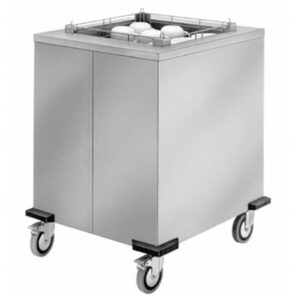 Cărucior cu șine pentru tăvi 500x500mm