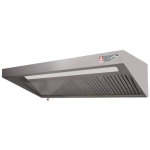 Hotă completă, (7/7-1500 M3/h) 120 Pa, iluminare, variator, 2x filtre