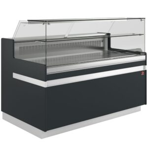 Vitrină frigorifică EN & GN, geam jos, ventilată, fără rezervă