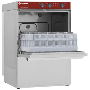 Coș mașină de spălat pahare 400x400 mm + pompă de scurgere și dozator de detergent lichid